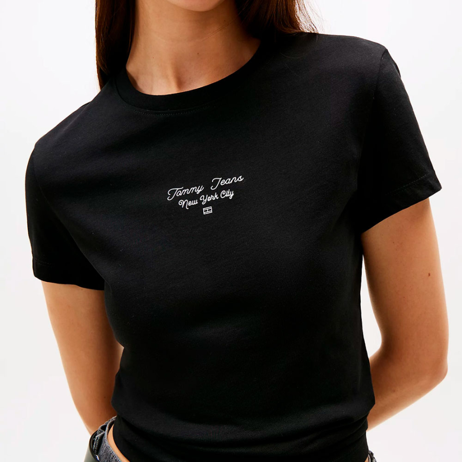 t-shirt-in-maglia-slim-fit-con-logo t-shirt-in-maglia-slim-fit-con-logo