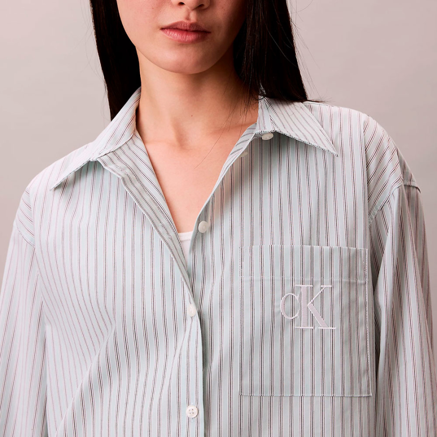 camisa-a-rayas-de-popelin-de-algodon camisa-a-rayas-de-popelin-de-algodon