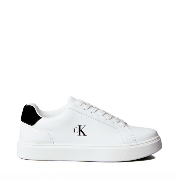 Calvin Klein Baskets en cuir avec logo distinctif - 45 Blanc- Ref 65 €