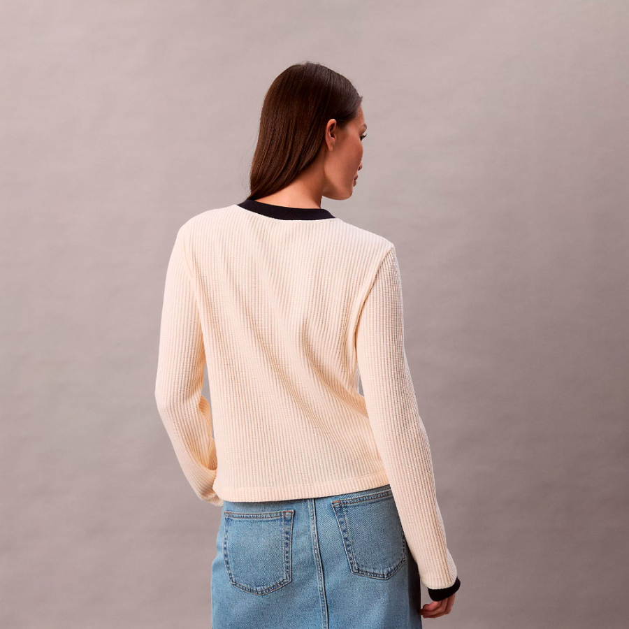 t-shirt-en-tricot-gaufre-a-manches-longues t-shirt-en-tricot-gaufre-a-manches-longues