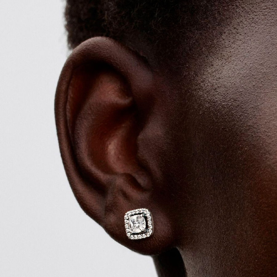 brincos-de-pino-halo-quadrados-brilhantes-293551c02 brincos-de-pino-halo-quadrados-brilhantes-293551c02