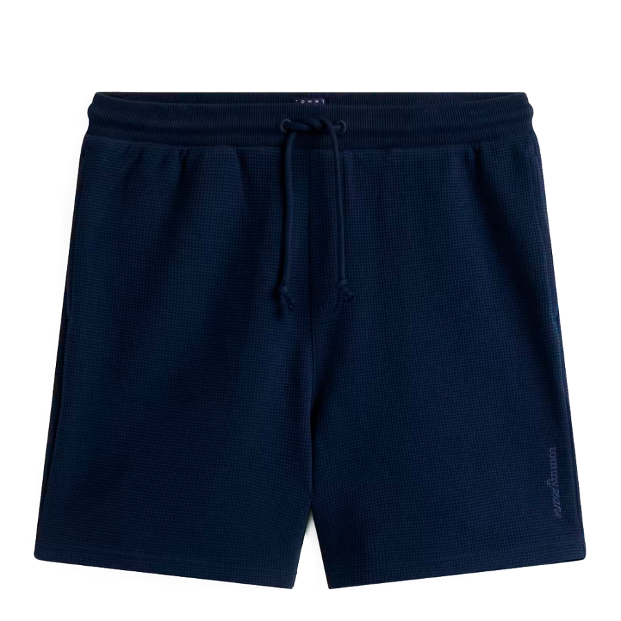 short-de-survetement-en-tricot-gaufre short-de-survetement-en-tricot-gaufre