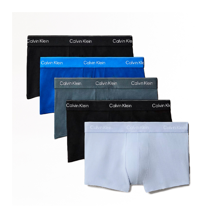 lot-de-5-boxers-slim-taille-basse-icon-cotton-stretch lot-de-5-boxers-slim-taille-basse-icon-cotton-stretch