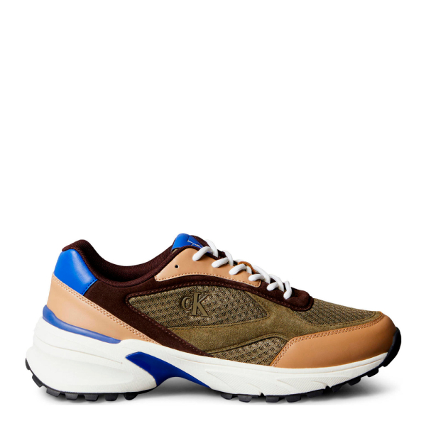 Calvin Klein Baskets respirantes en cuir et mesh - 44 Multicolore- Ref 91 €
