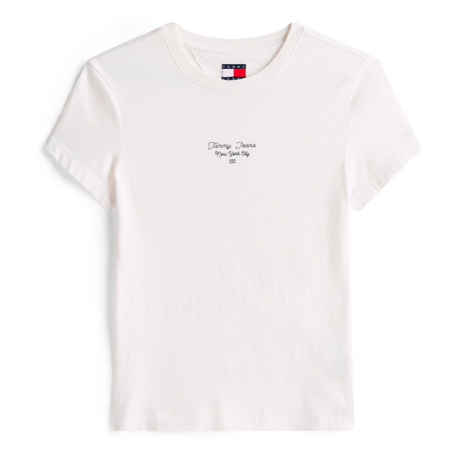 t-shirt-en-maille-slim-fit-avec-logo t-shirt-en-maille-slim-fit-avec-logo
