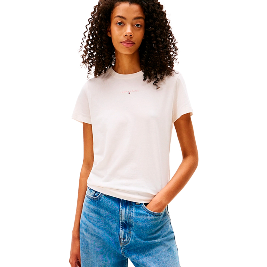 camiseta-de-cuello-redondo-con-logo-lineal camiseta-de-cuello-redondo-con-logo-lineal