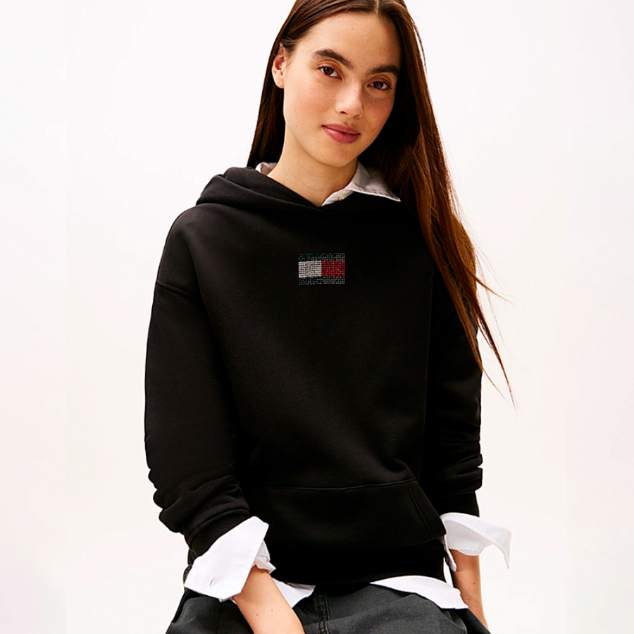 sudadera-con-capucha-y-logo-de-strass sudadera-con-capucha-y-logo-de-strass