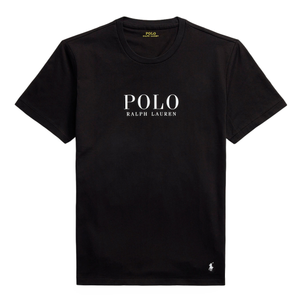 Ralph Lauren T-shirts Noir - T-shirt en coton avec logo imprim - XXL - Ref 52 €