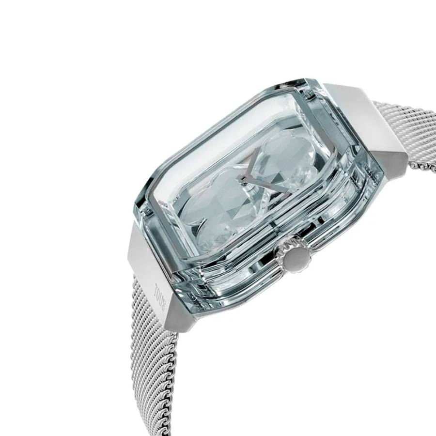 montre-analogique-d-bear-party-avec-bracelet-en-acier