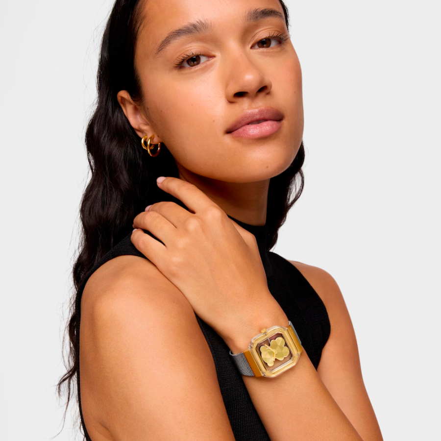 d-bear-party-analog-watch-with-steel-and-gold-plated-steel-bracelet