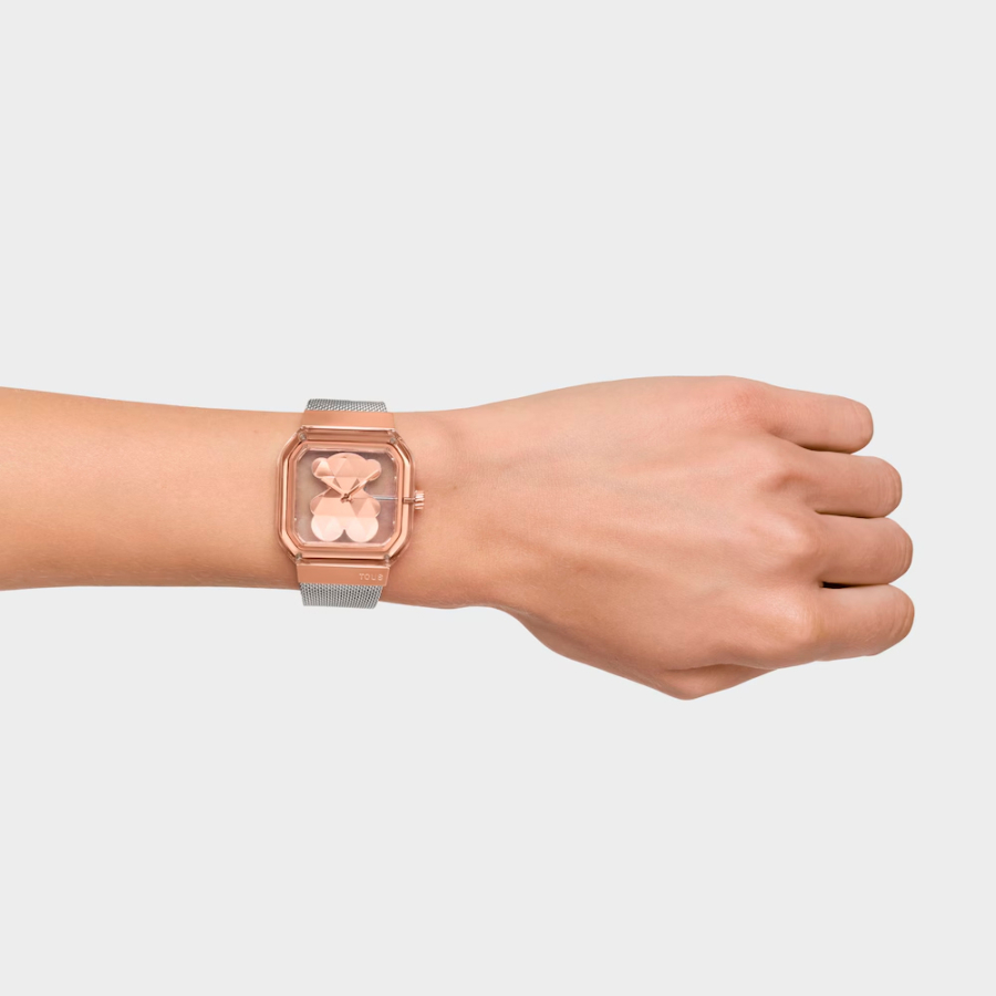 d-bear-party-analog-watch-with-steel-and-rose-gold-bracelet d-bear-party-analog-watch-with-steel-and-rose-gold-bracelet