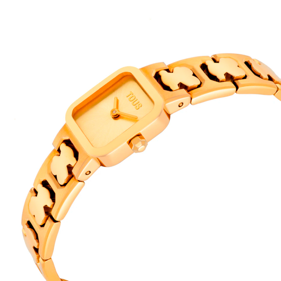 reloj-analogico-con-brazalete-de-acero-dorado-icon-time