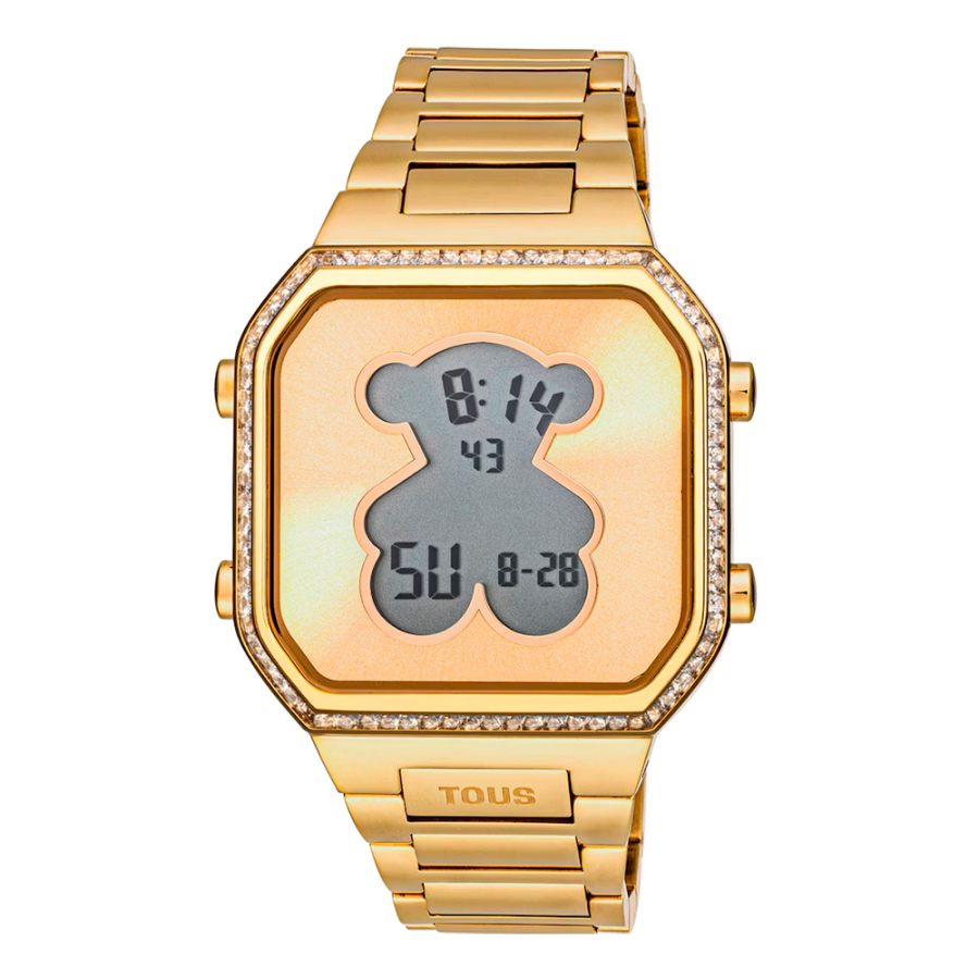 montre-numerique-d-bear-avec-bracelet-en-acier-ipg-dore-et-zircone-cubique montre-numerique-d-bear-avec-bracelet-en-acier-ipg-dore-et-zircone-cubique