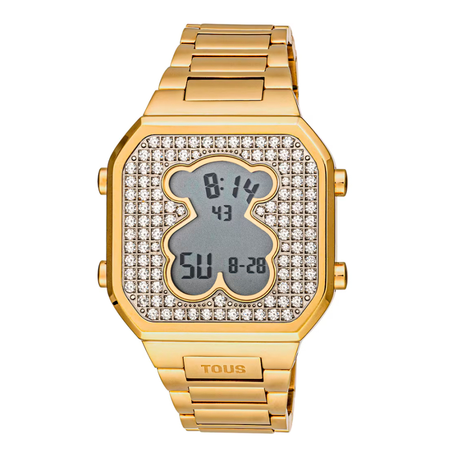 montre-numerique-d-bear-avec-bracelet-en-acier-ipg-dore-et-zircone-cubique montre-numerique-d-bear-avec-bracelet-en-acier-ipg-dore-et-zircone-cubique