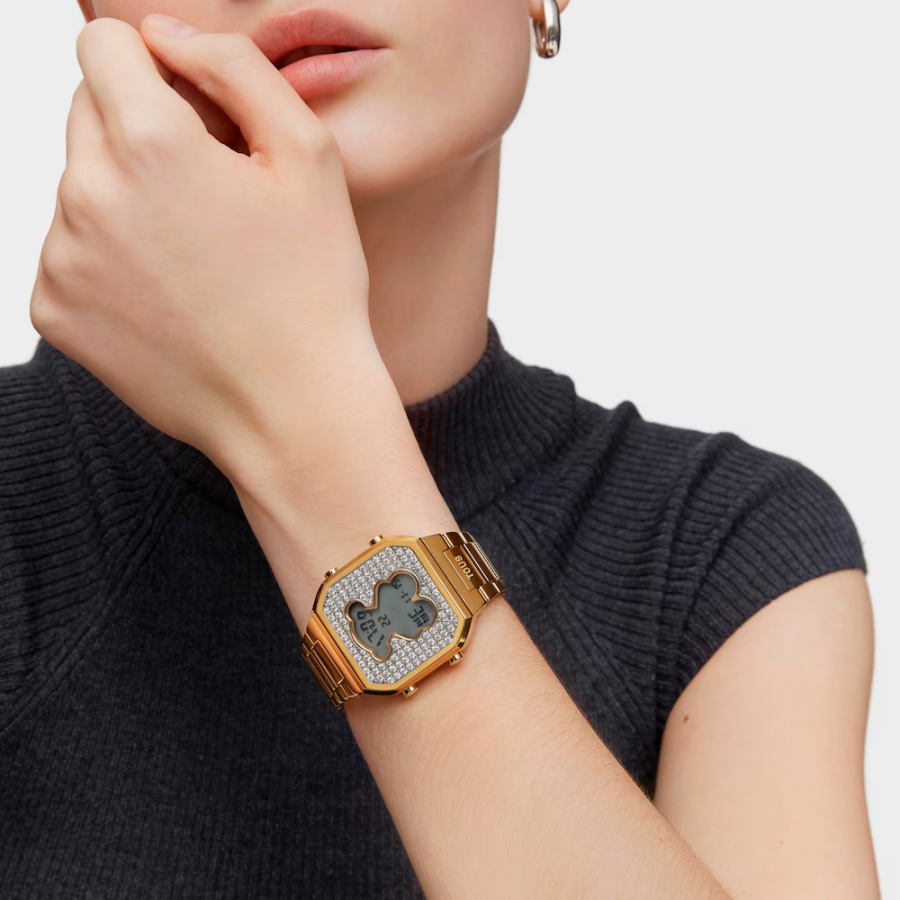 montre-numerique-d-bear-avec-bracelet-en-acier-ipg-dore-et-zircone-cubique montre-numerique-d-bear-avec-bracelet-en-acier-ipg-dore-et-zircone-cubique
