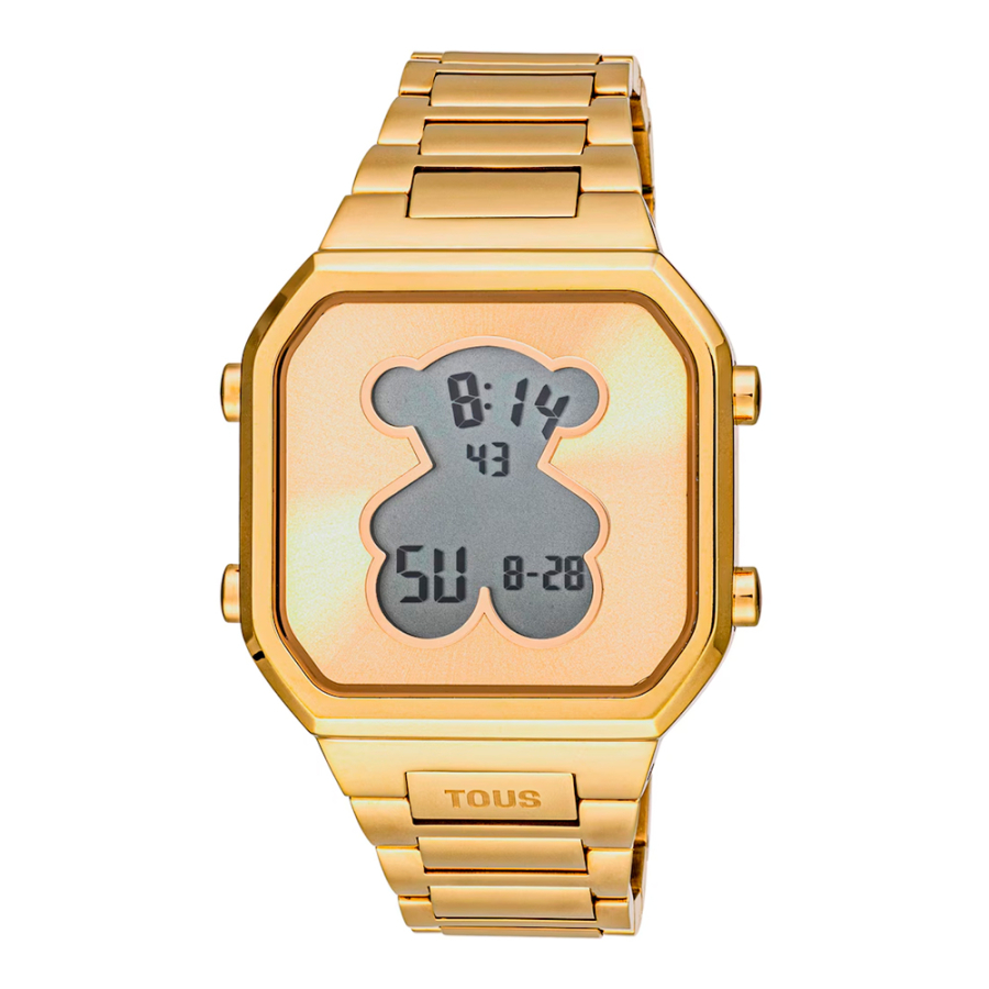 reloj-digital-con-brazalete-de-acero-ipg-dorado-d-bear reloj-digital-con-brazalete-de-acero-ipg-dorado-d-bear
