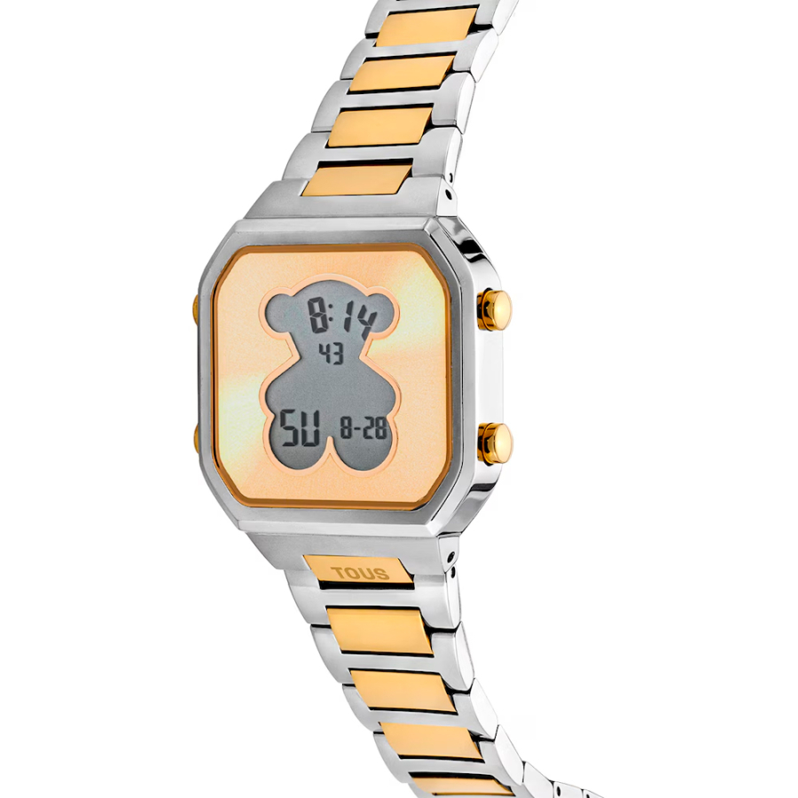d-bear-digital-watch-with-ss-steel-bracelet-and-gold-ipg-steel d-bear-digital-watch-with-ss-steel-bracelet-and-gold-ipg-steel