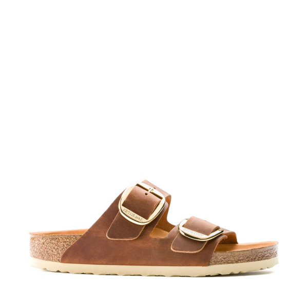Birkenstock Sandales Leoi grande boucle Arizona - 40 Brun- Ref 150 €