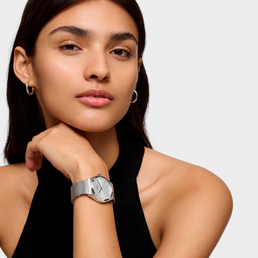 montre-analogique-avec-bracelet-en-acier-a-mailles-rondes montre-analogique-avec-bracelet-en-acier-a-mailles-rondes