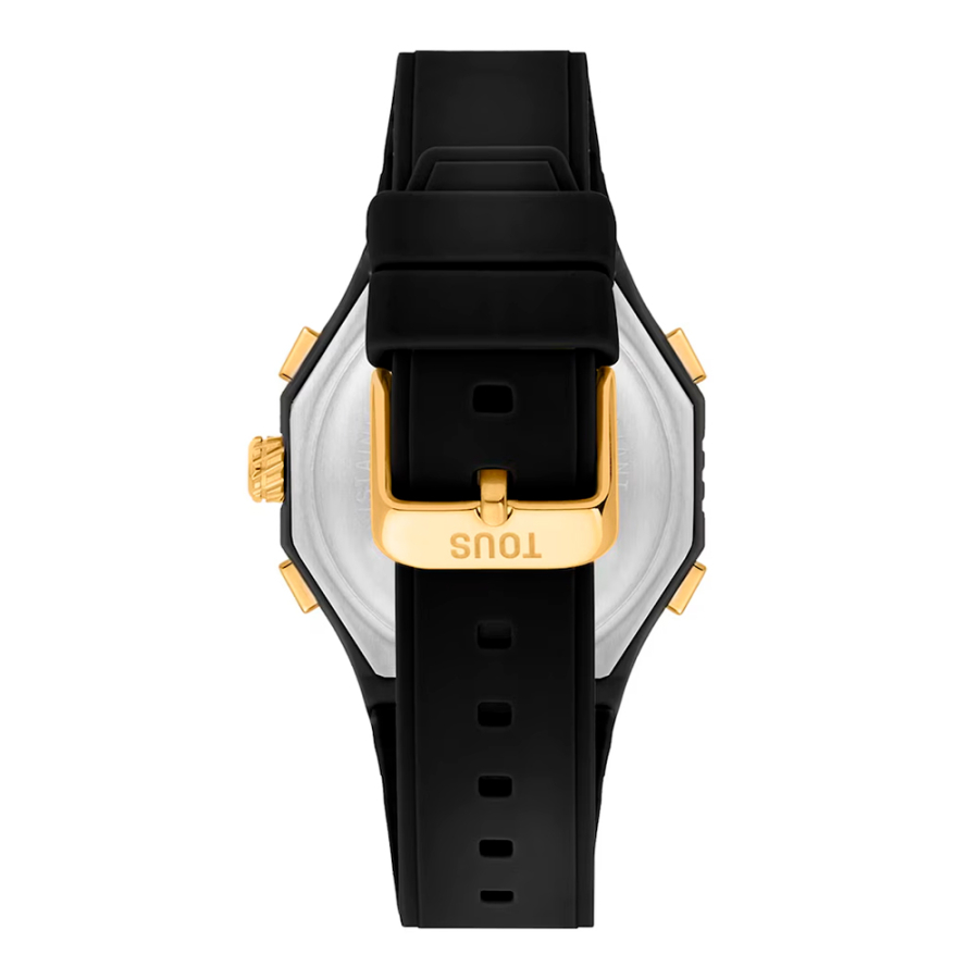 bet-analog-digital-watch-in-gold-plated-steel-with-black-nylon-bracelet