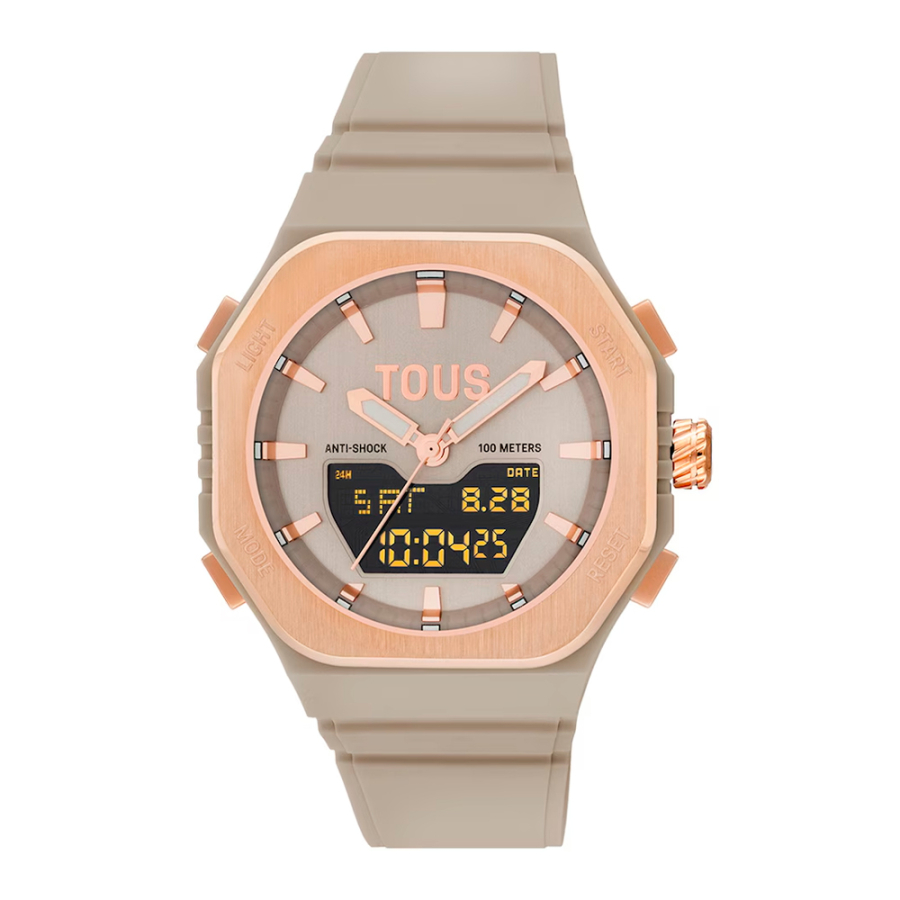 orologio-analogico-digitale-bet-rose-gold-in-acciaio-con-cinturino-in-nylon-color-tortora orologio-analogico-digitale-bet-rose-gold-in-acciaio-con-cinturino-in-nylon-color-tortora