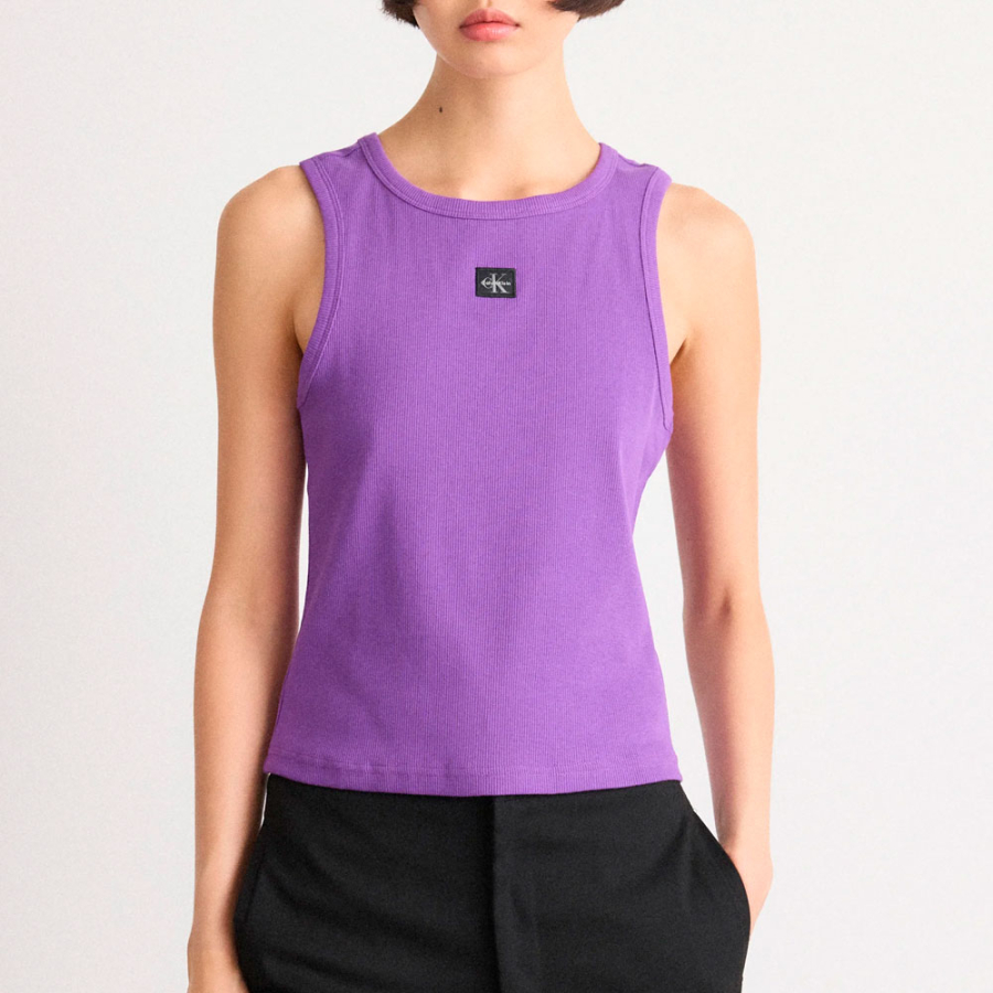 camiseta-de-tirantes-de-canale-con-monologo-tejido camiseta-de-tirantes-de-canale-con-monologo-tejido