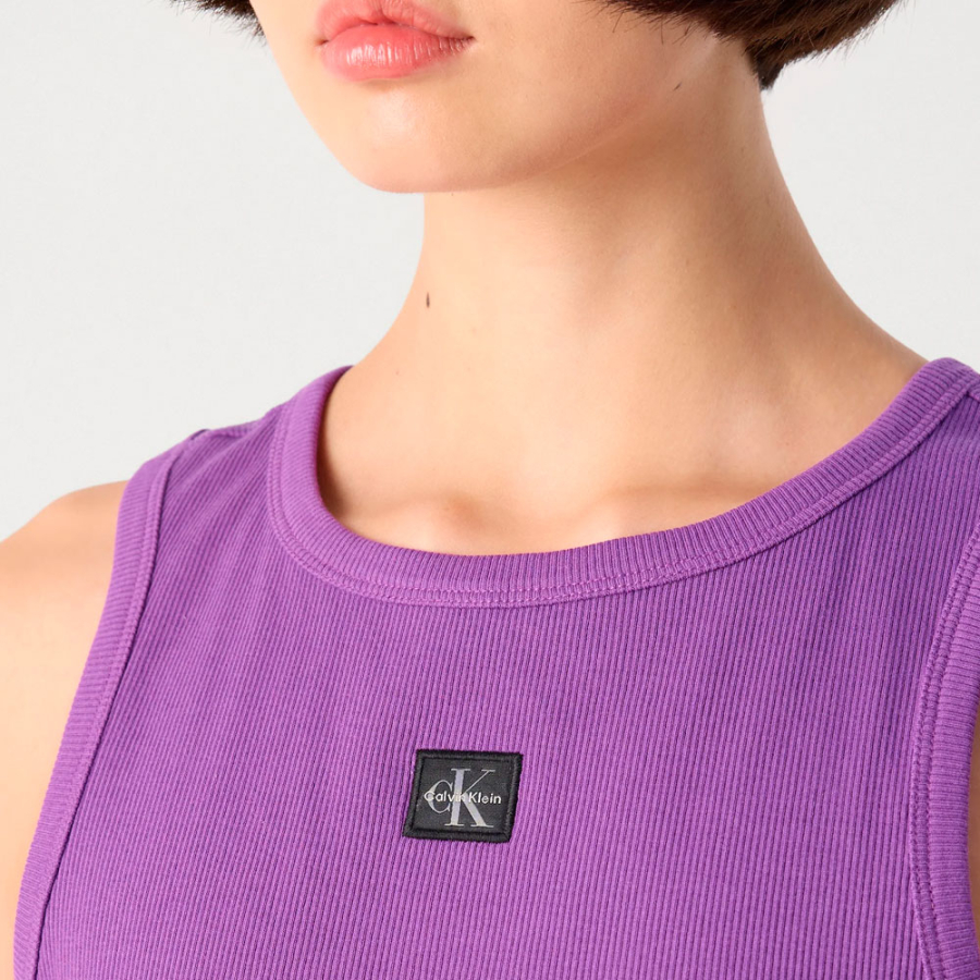 ribbed-tank-top-with-woven-monologue ribbed-tank-top-with-woven-monologue