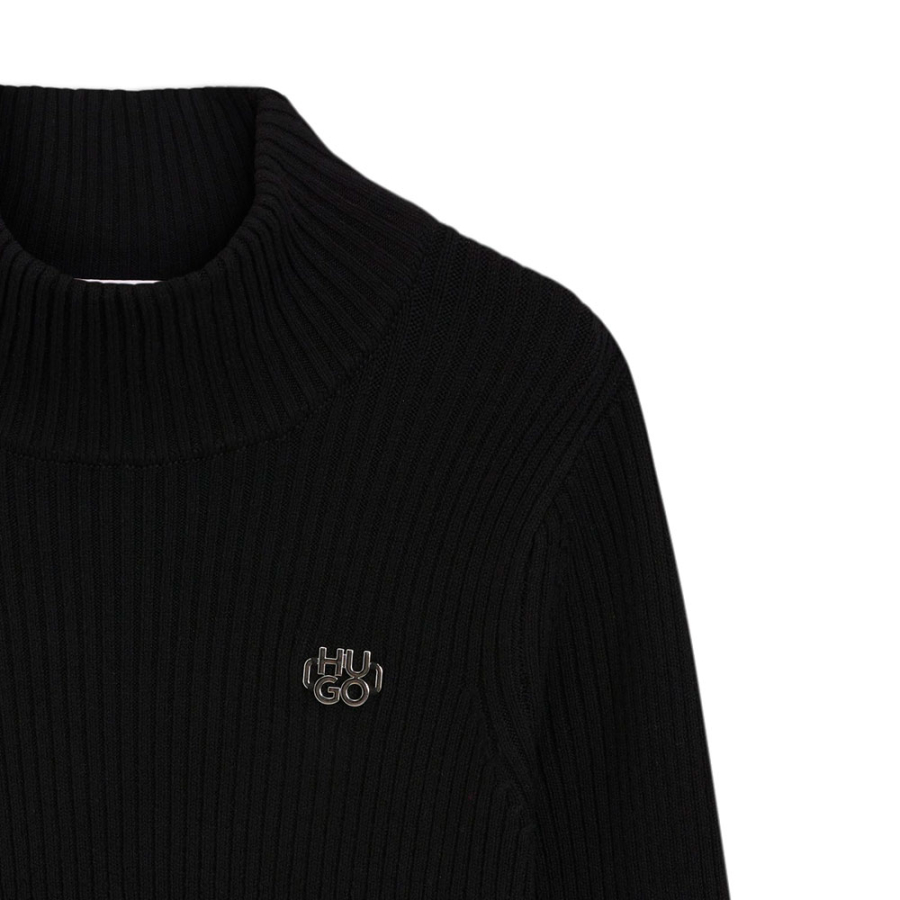 robe-en-maille-extensible-pour-enfants-avec-logo-superpose robe-en-maille-extensible-pour-enfants-avec-logo-superpose