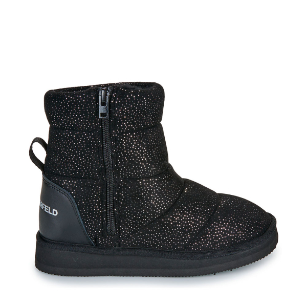 Karl Lagerfeld Bottes de neige pour enfants - 36 Noir- Ref 116 €