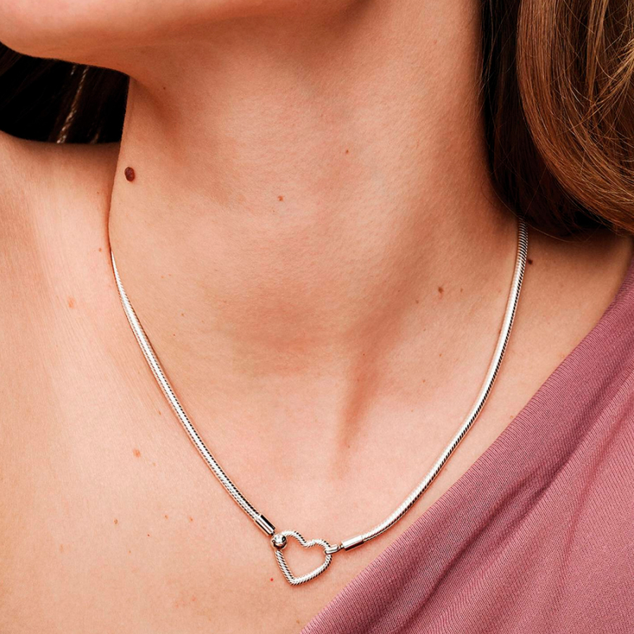 snake-chain-necklace-with-heart-clasp-393377c00 snake-chain-necklace-with-heart-clasp-393377c00