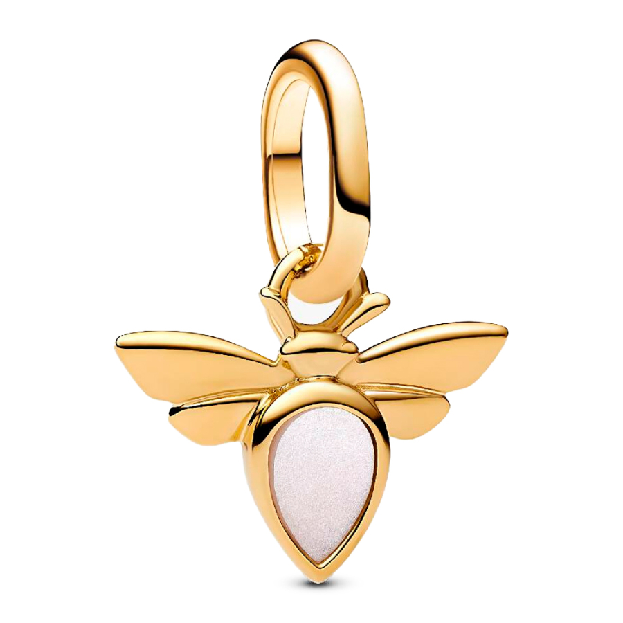 charm-mini-pendant-white-bee-763826c01 charm-mini-pendant-white-bee-763826c01