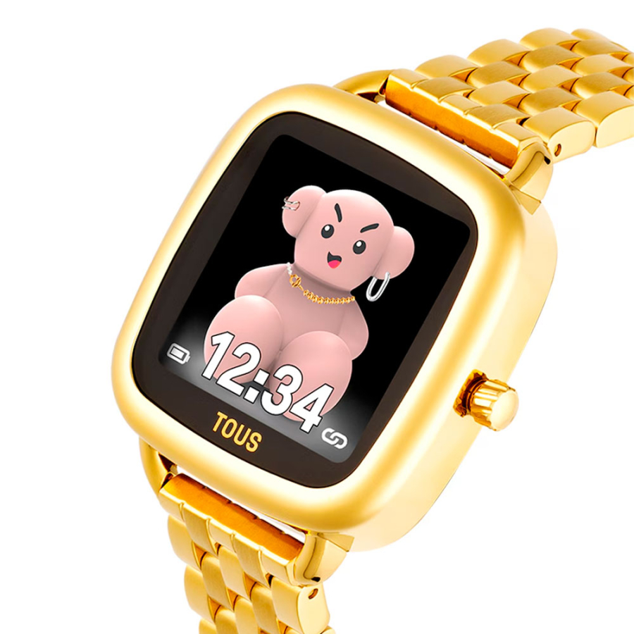 smartwatch-d-connect-com-pulseira-em-aco-ipg-dourado smartwatch-d-connect-com-pulseira-em-aco-ipg-dourado