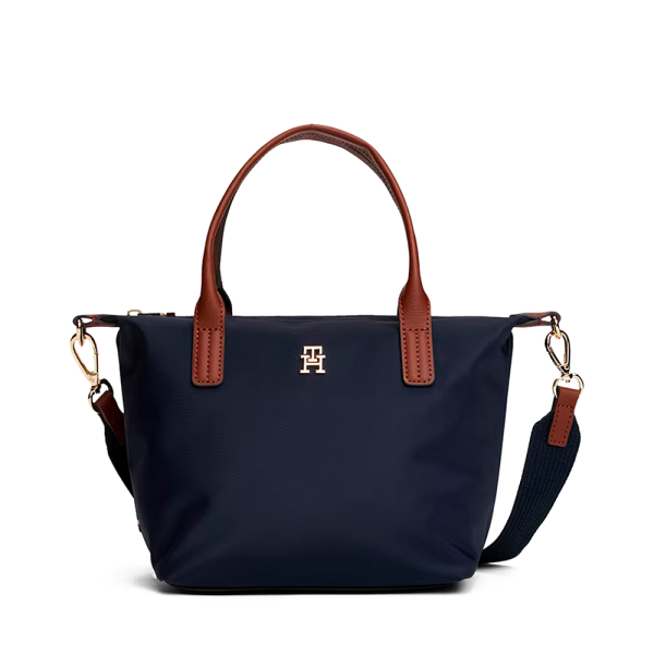 Tommy Hilfiger Sac cabas avec bandoulire tisse - U Bleu marine- Ref 81 €