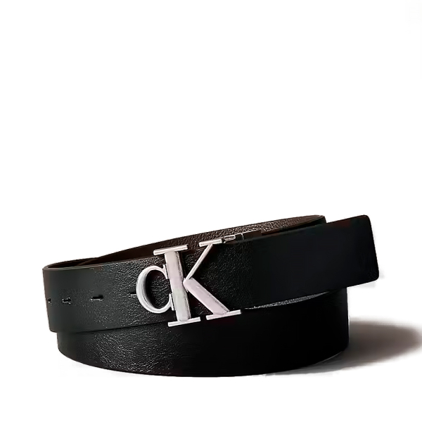 Calvin Klein Ceinture boucle monogramme - 100 Noir- Ref 49 €