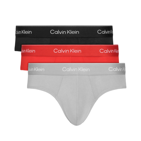 Calvin Klein Underwear Sous-vtements Noir - Lot de 3 slips - Icon Cotton Stretch - L - Ref 36 €