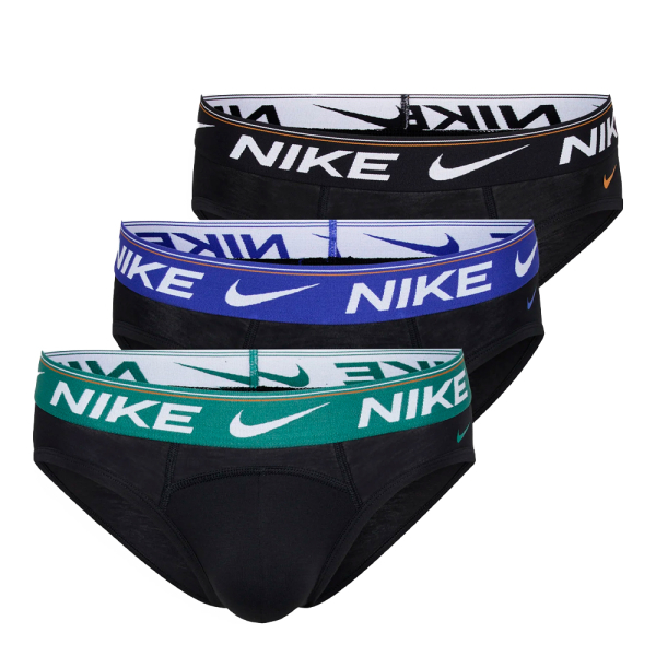 Nike Underwear Sous-vtements Noir - Lot de 3 slips taille basse - S - Ref 29 €