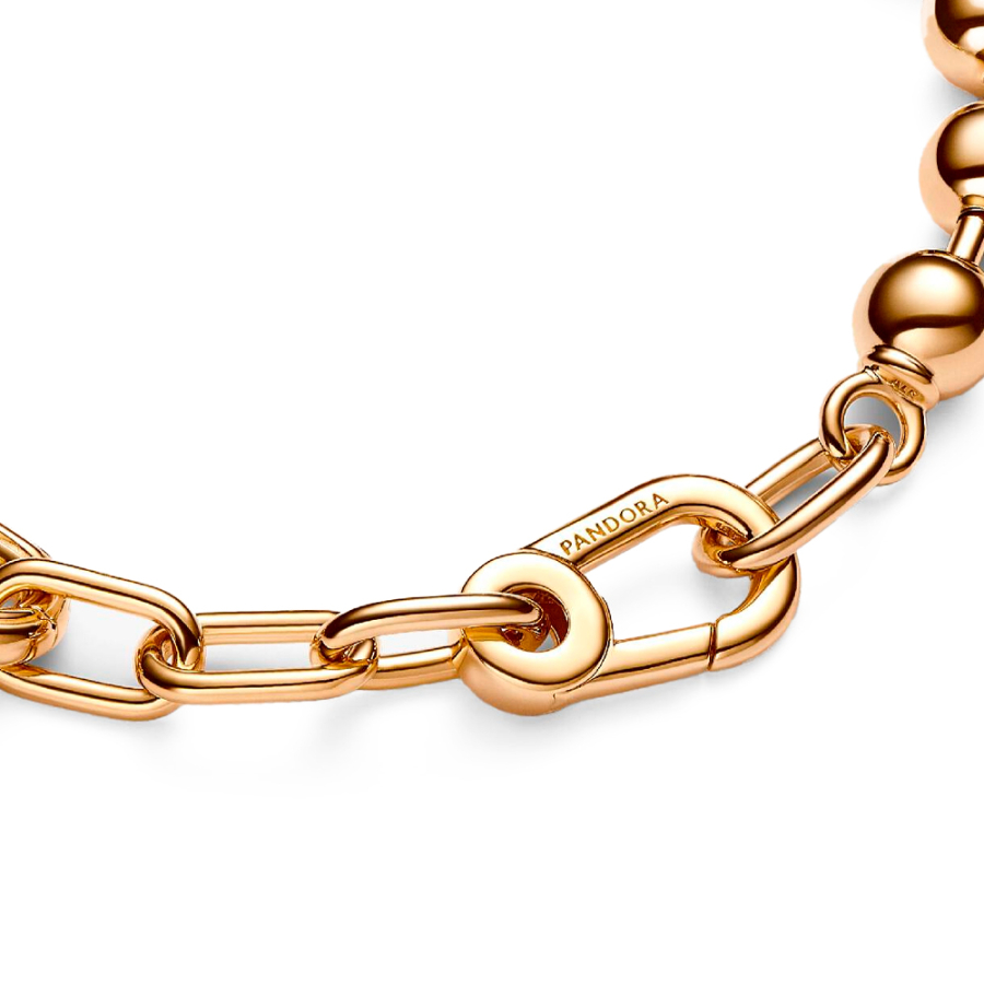 bracelet-a-maillons-et-spheres-metalliques