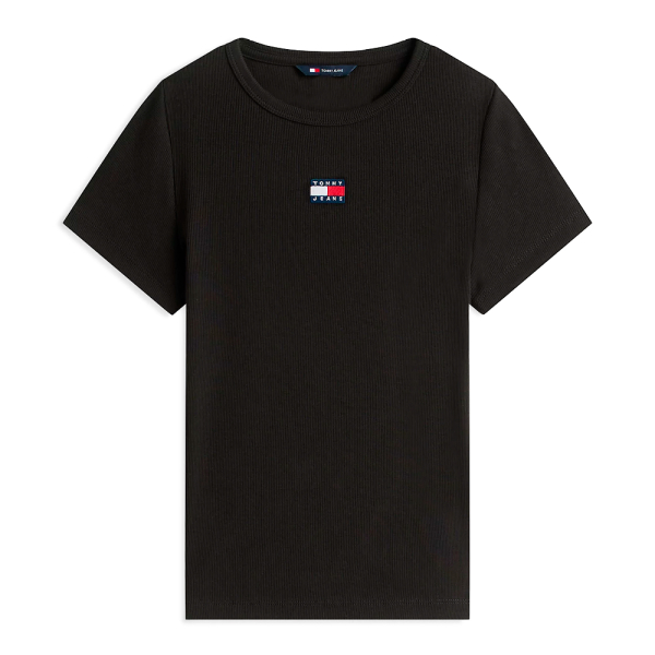 Tommy Hilfiger T-shirts hauts et polos Noir - T-shirt ctel slim avec cusson - L - Ref 28 €