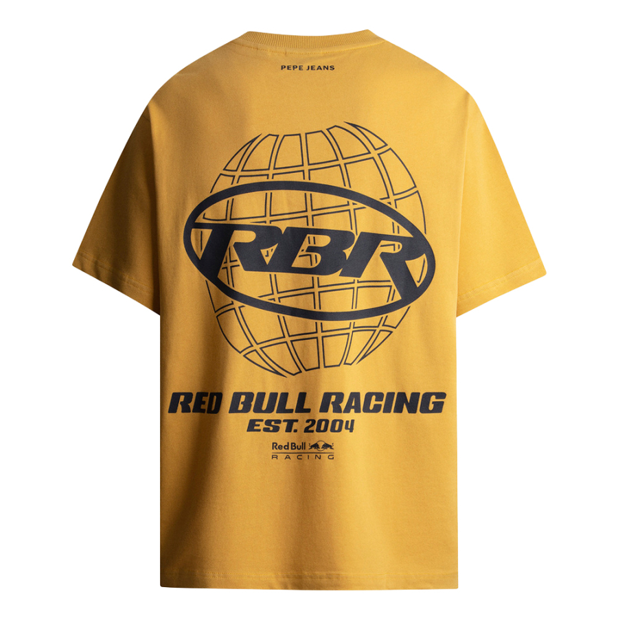 t-shirt-a-motifs-globe-coupe-decontractee
