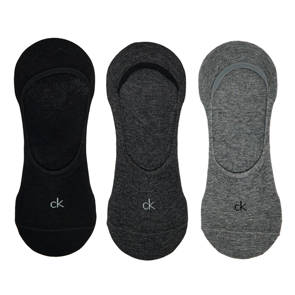 Calvin Klein Chaussettes Multicolore - LOT DE 3 CHAUSSETTES MONOGRAMMES - 3942 - Ref 10 €