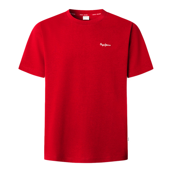 Pepe Jeans T-shirts Rouge - T-shirt logo imprim coupe classique - S - Ref 19 €