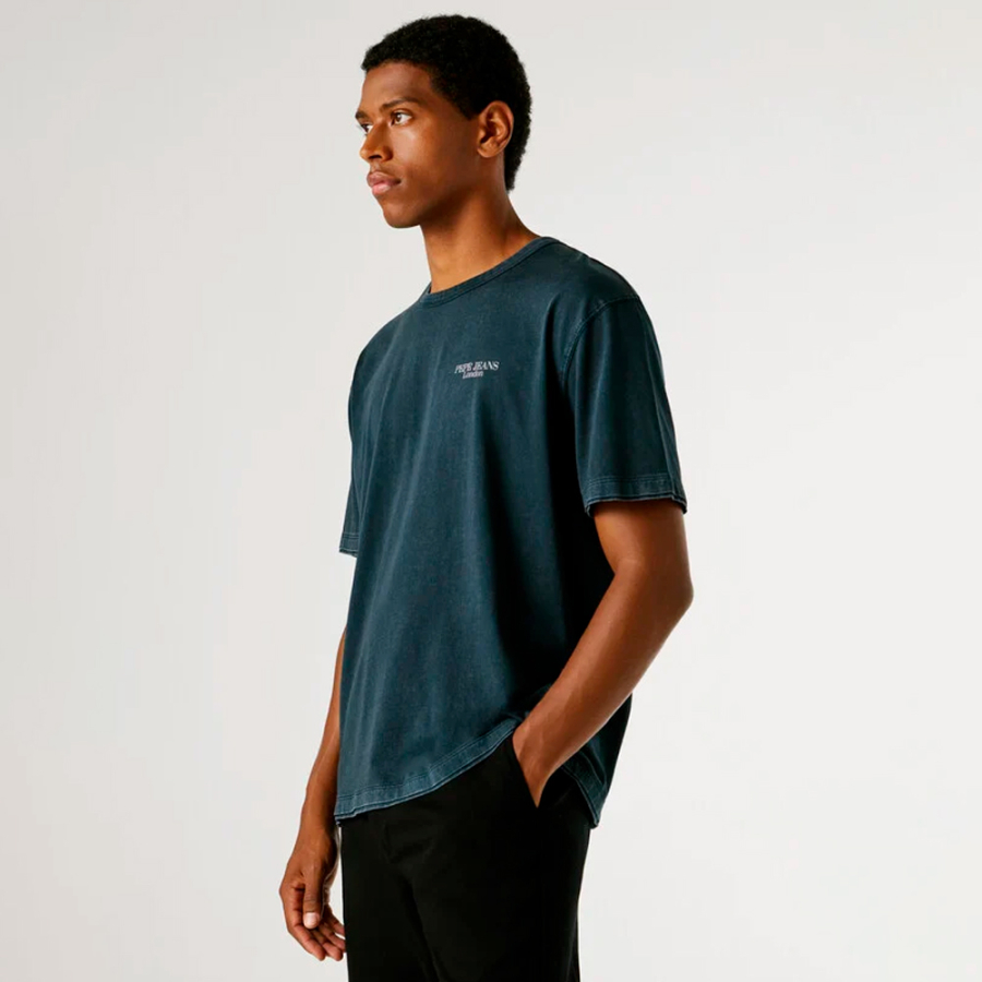 t-shirt-mit-bedrucktem-rucken-lockere-passform t-shirt-mit-bedrucktem-rucken-lockere-passform