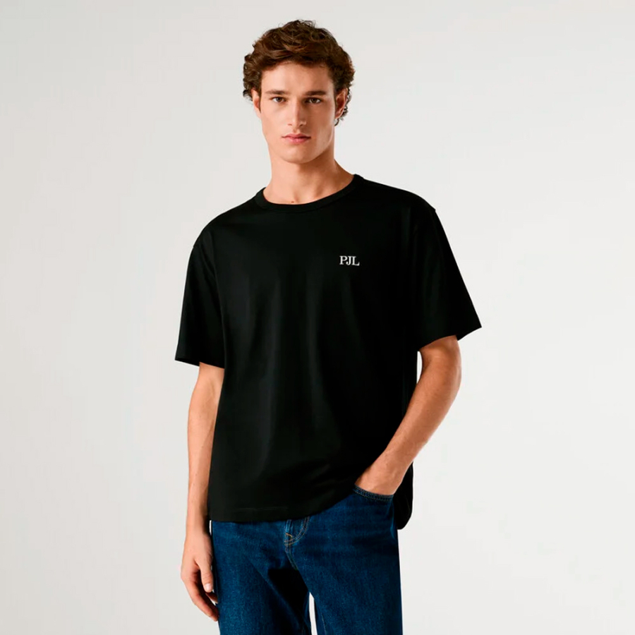 t-shirt-avec-dos-imprime-coupe-decontractee t-shirt-avec-dos-imprime-coupe-decontractee