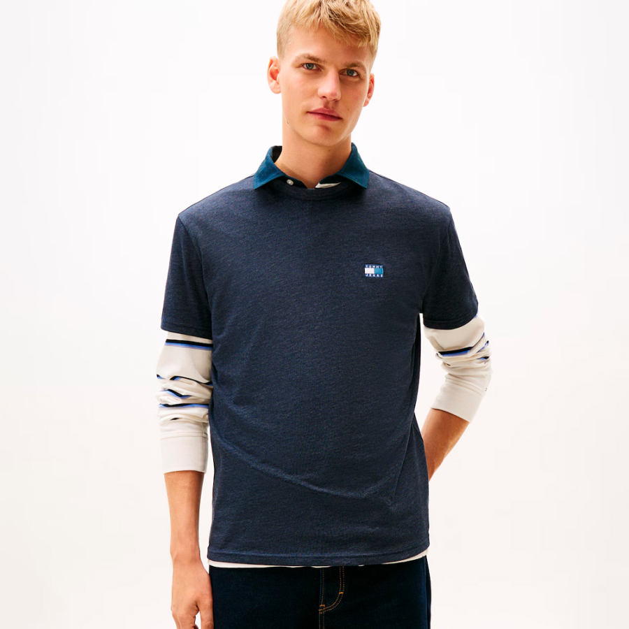 camiseta-de-punto-con-parche-tonal camiseta-de-punto-con-parche-tonal