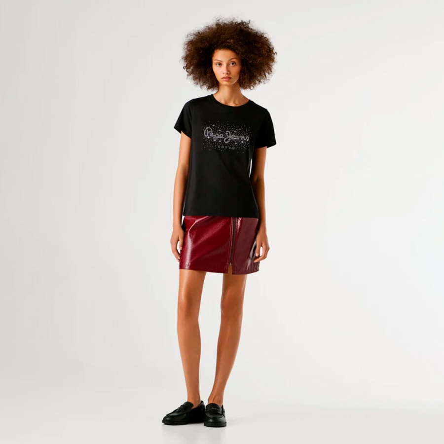 t-shirt-a-logo-strass