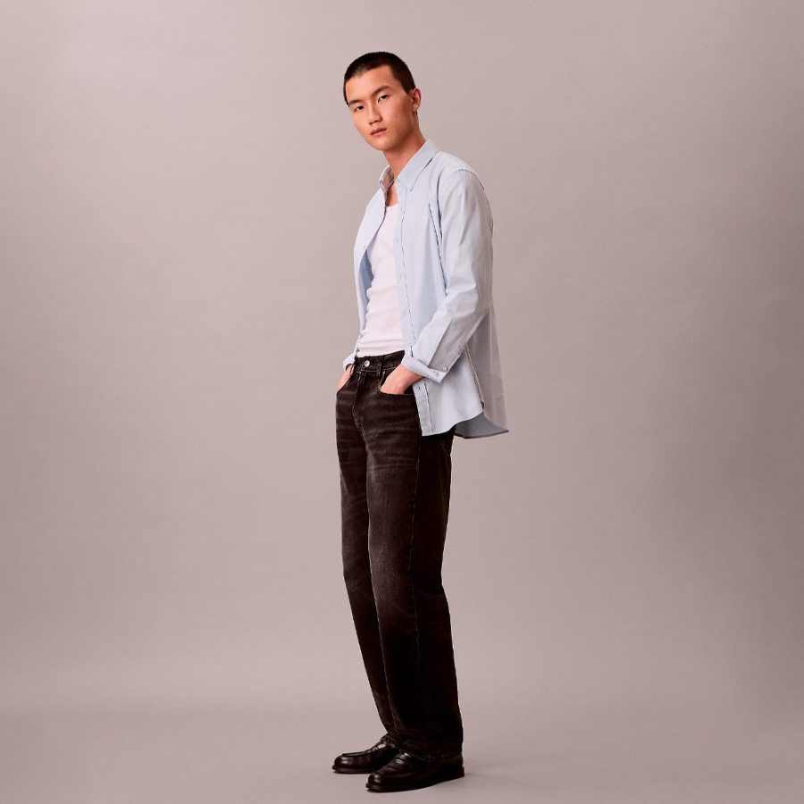 camisa-con-botones-oxford-clasica