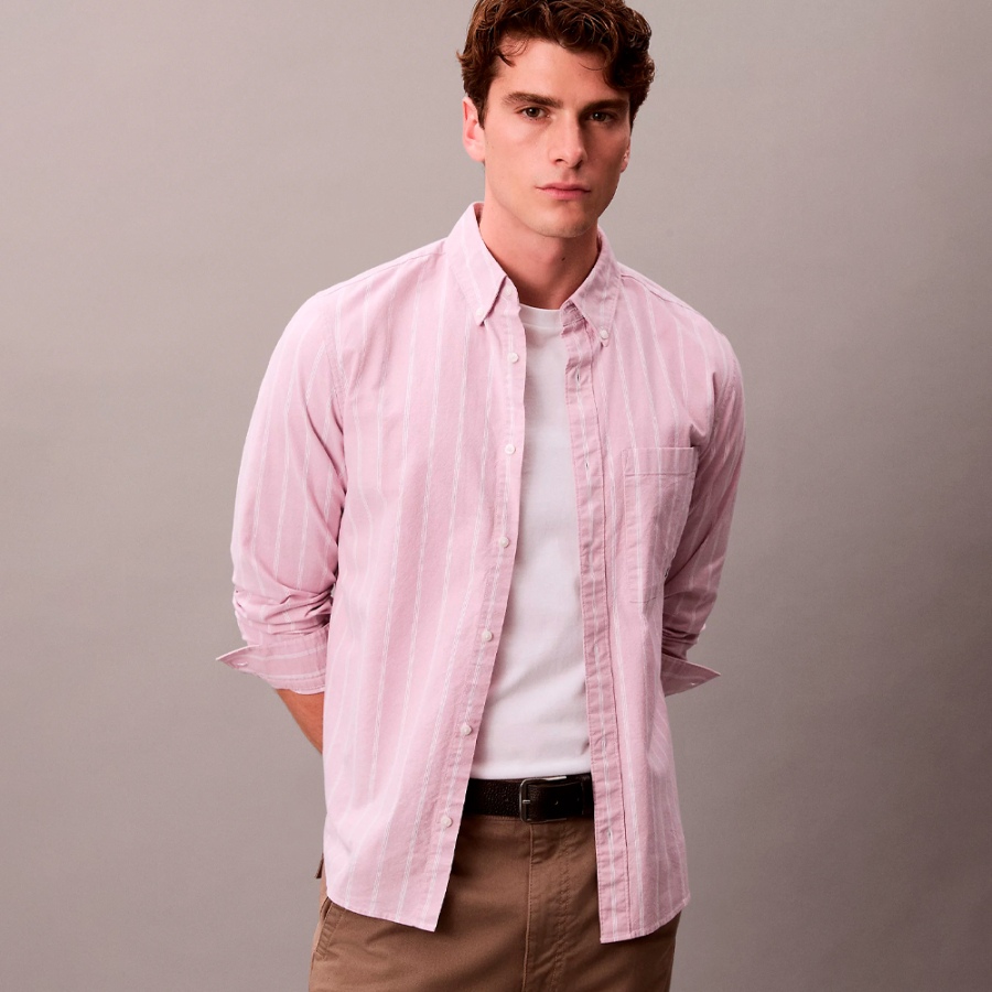 camisa-con-botones-oxford-clasica-a-rayas