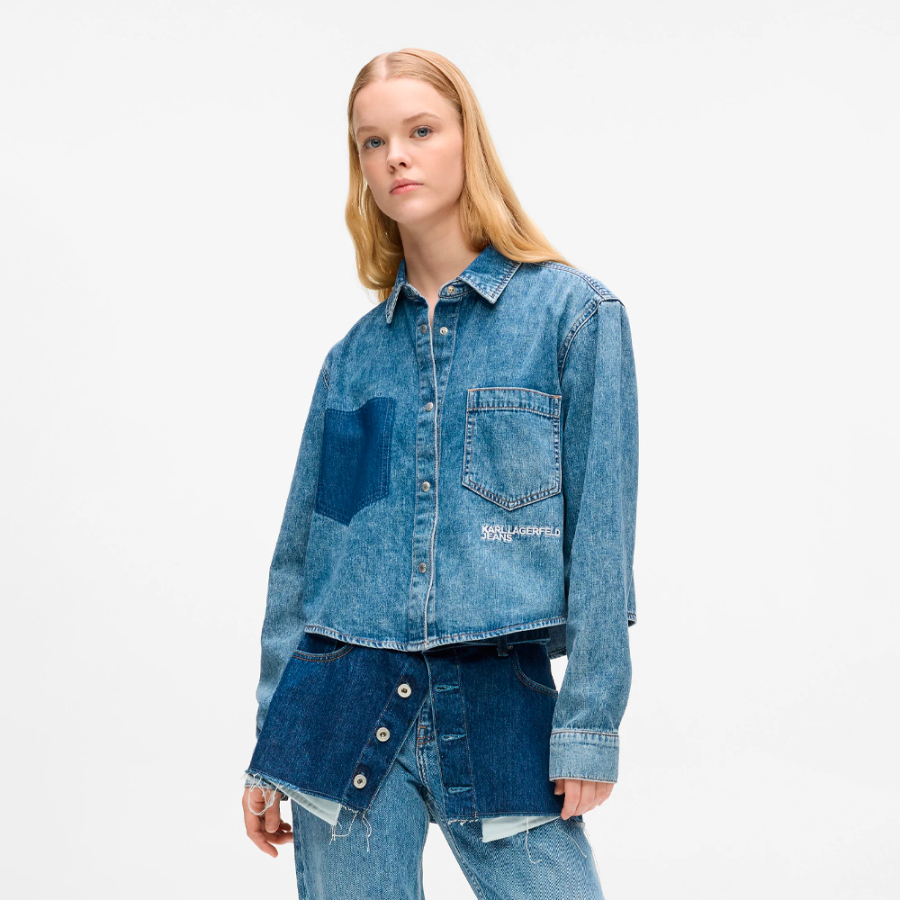 camicia-in-denim-con-motivo-a-quadri
