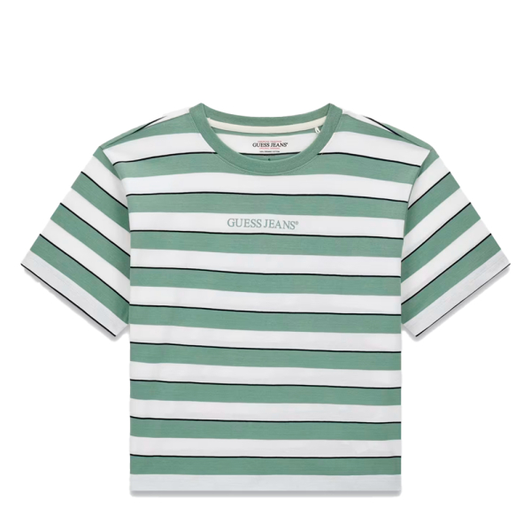 Guess T-shirts hauts et polos Vert - T-shirt ray W6RI19 K8HM0 - M - Ref 32 €