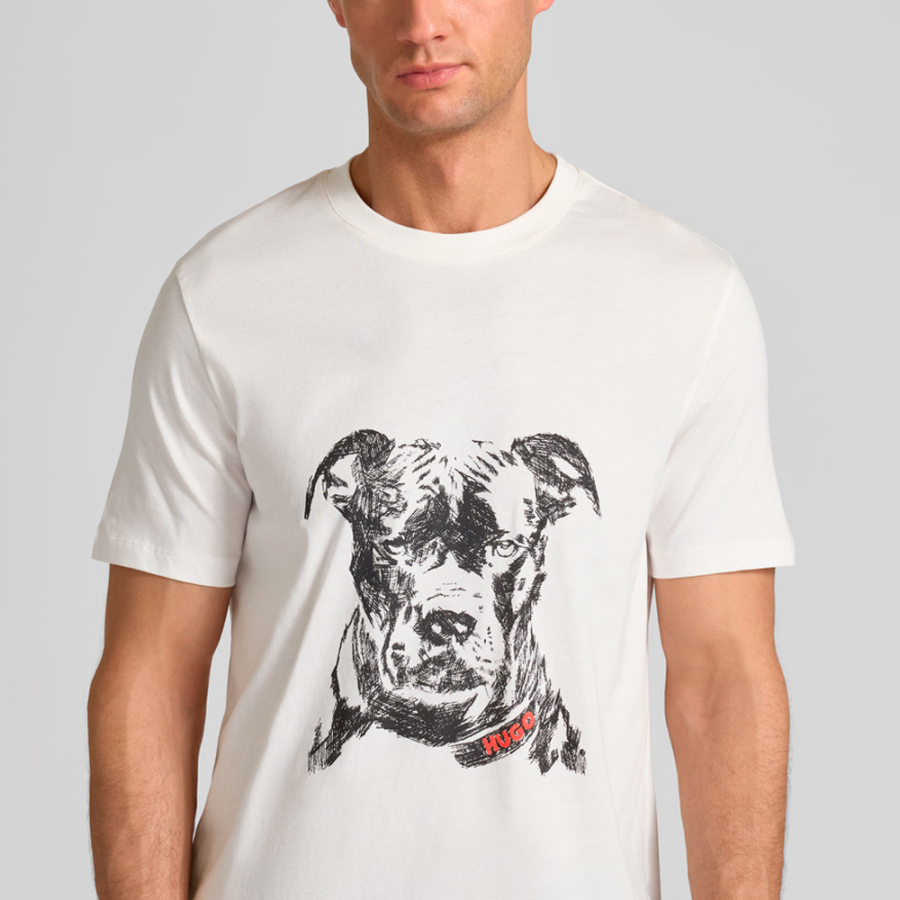t-shirt-en-maille-de-coton-avec-illustration-de-chien